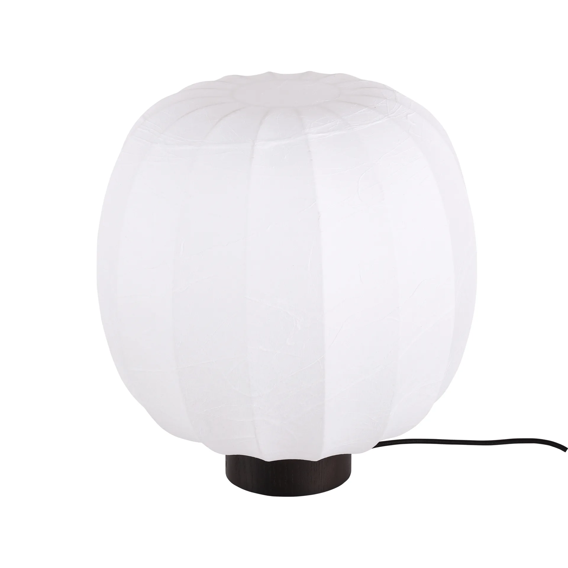 Lunari bordlampe, White-Dark ash, Ø30x32 cm Watt & Veke