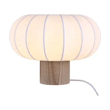 Lunari bordlampe - White-Natural ash, Ø32x24cm - Watt & Veke