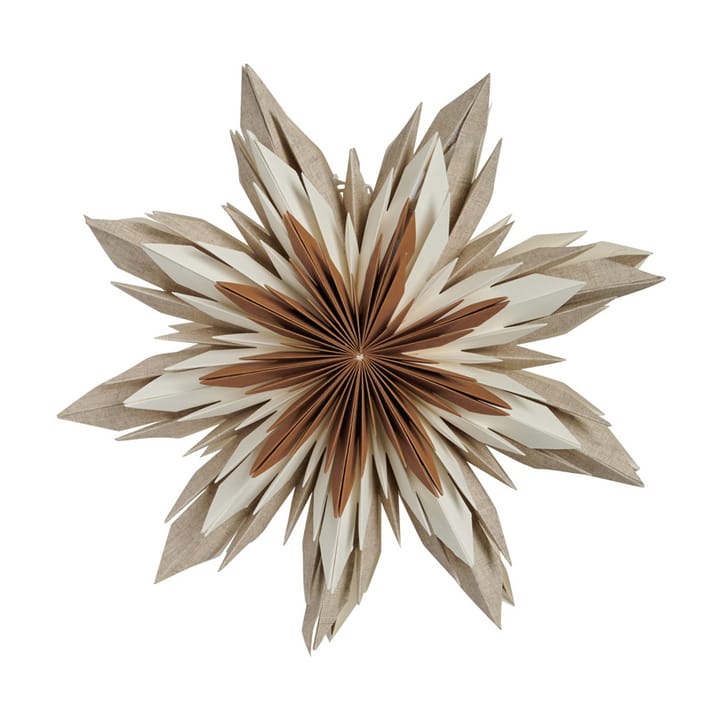Marta adventsstjerne Ø44 cm - Brun - Watt & Veke