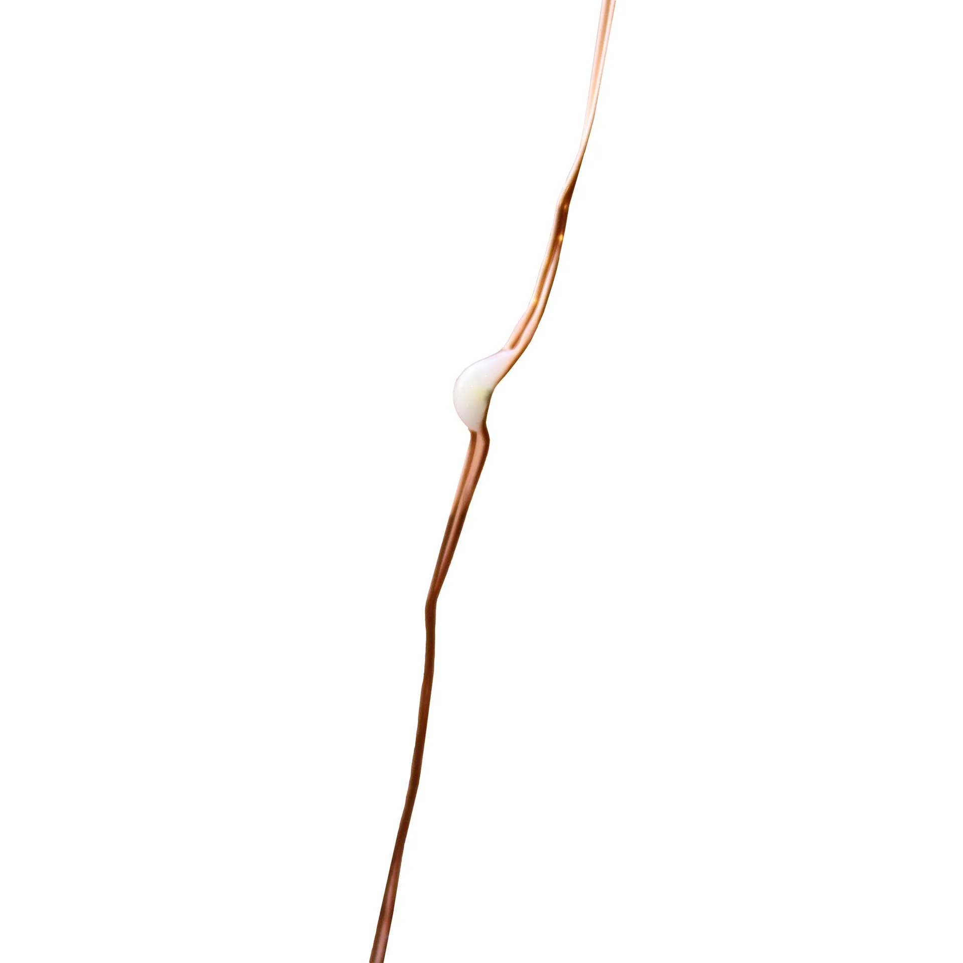 Micro lyskæde kobber, micro 20 Watt & Veke