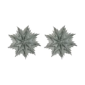 Oslo adventsstjerne Ø80 cm 2-pak - Grå - Watt & Veke