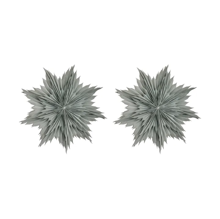 Oslo adventsstjerne Ø80 cm 2-pak - Grå - Watt & Veke