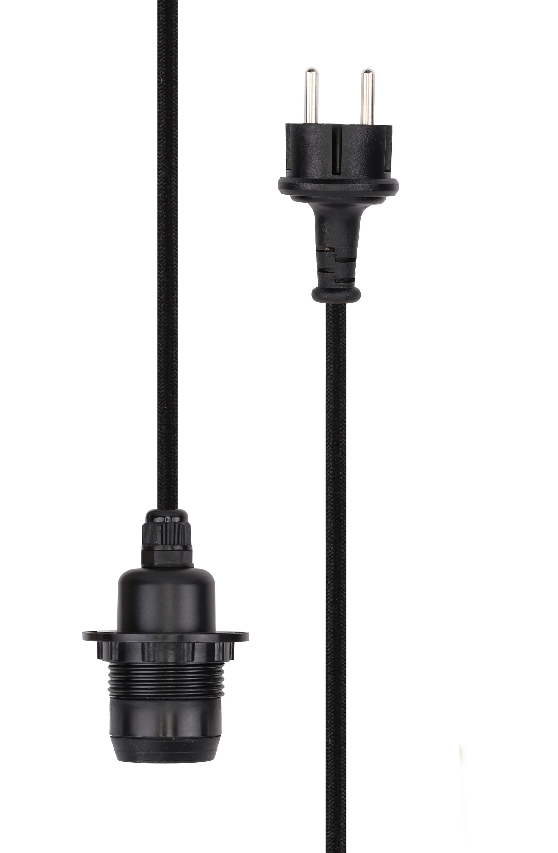 Outdoor kabelsæt, Black, 500 cm, E27 Watt & Veke