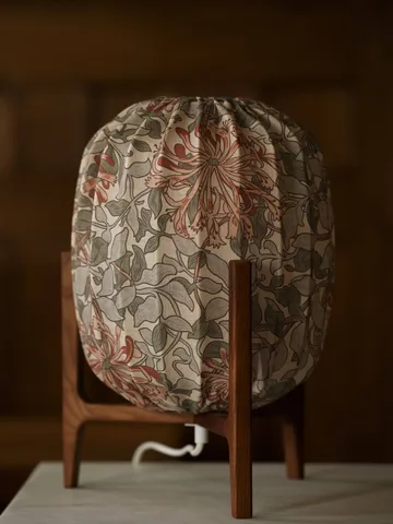 Prisma bordlampe - Dark ash-Honeysuckle blush, Ø27x42 cm - Watt & Veke