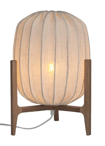 Prisma bordlampe - Oak-natural, Ø27x42 cm - Watt & Veke
