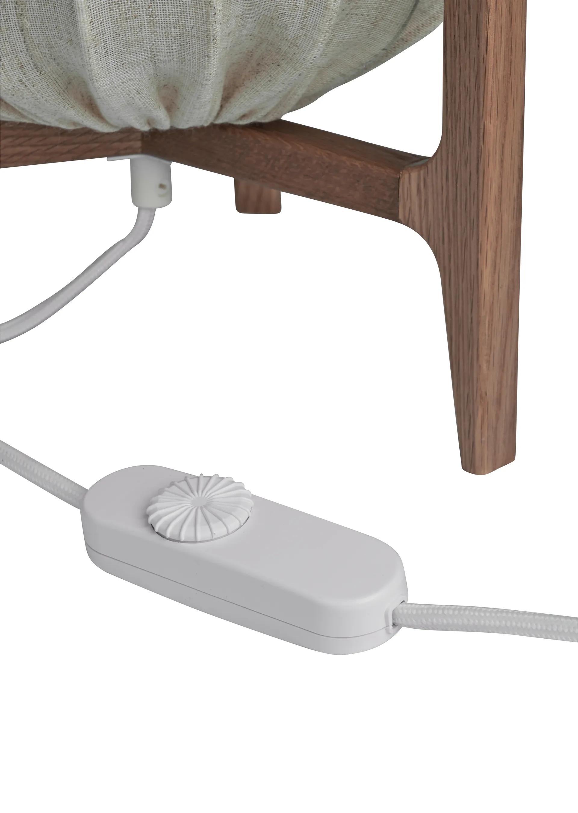 Prisma bordlampe, Oak-natural, Ø27x42 cm Watt & Veke
