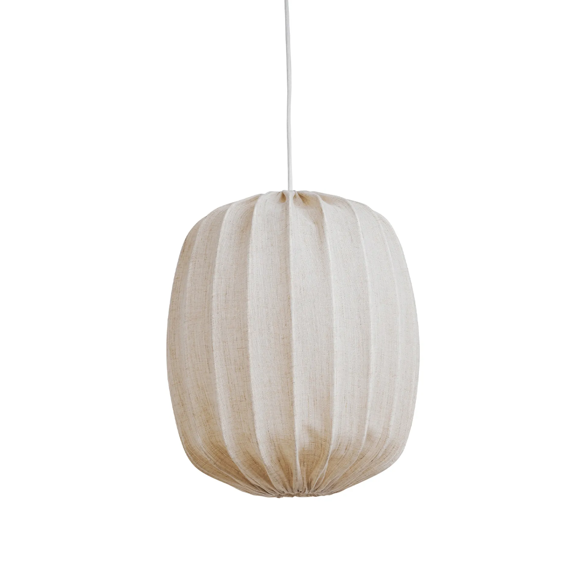 Prisma lampeskærm Ø25 cm hør, Natural Watt & Veke