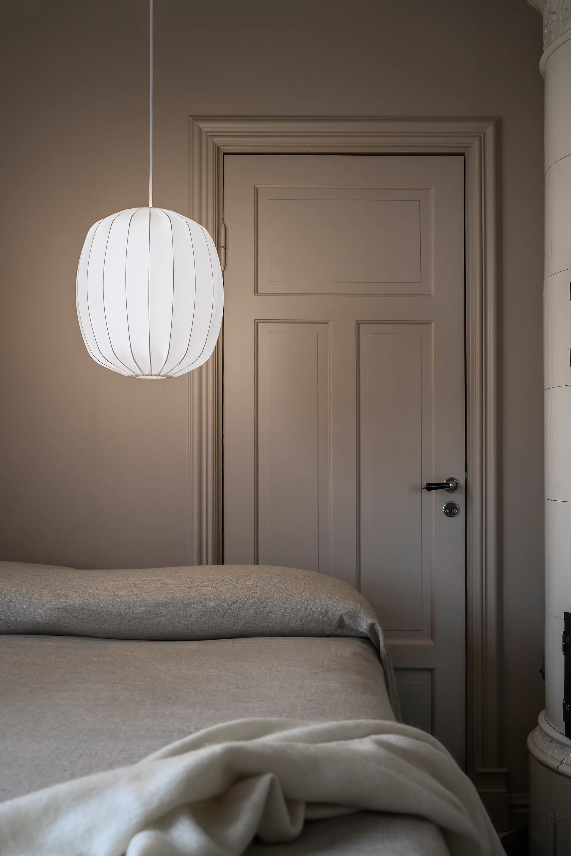 Prisma lampeskærm Ø25 cm hør, Natural Watt & Veke