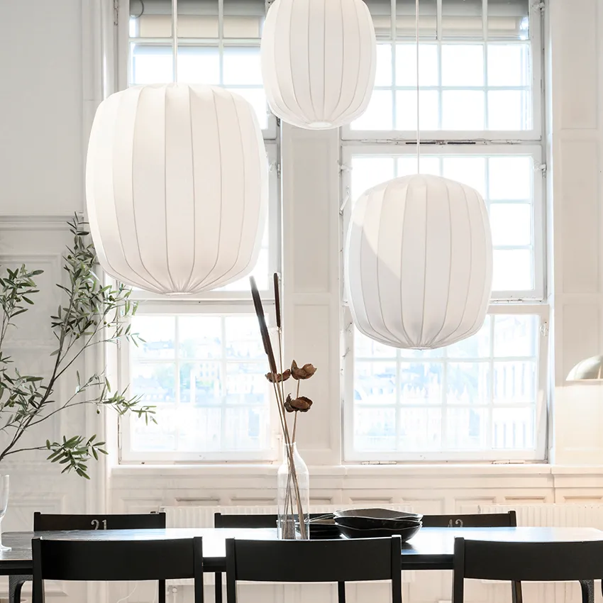 Prisma loftslampe Ø45 cm, Hvid Watt & Veke