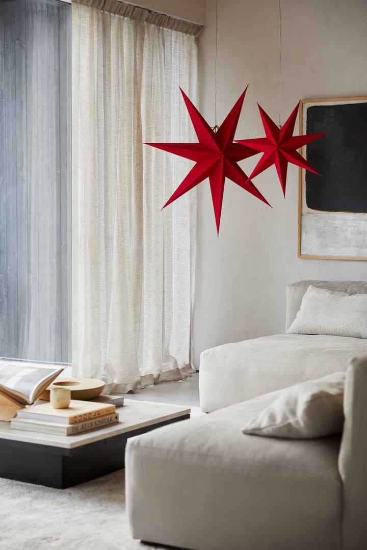 Sally adventsstjerne Ø60 cm, Red Watt & Veke