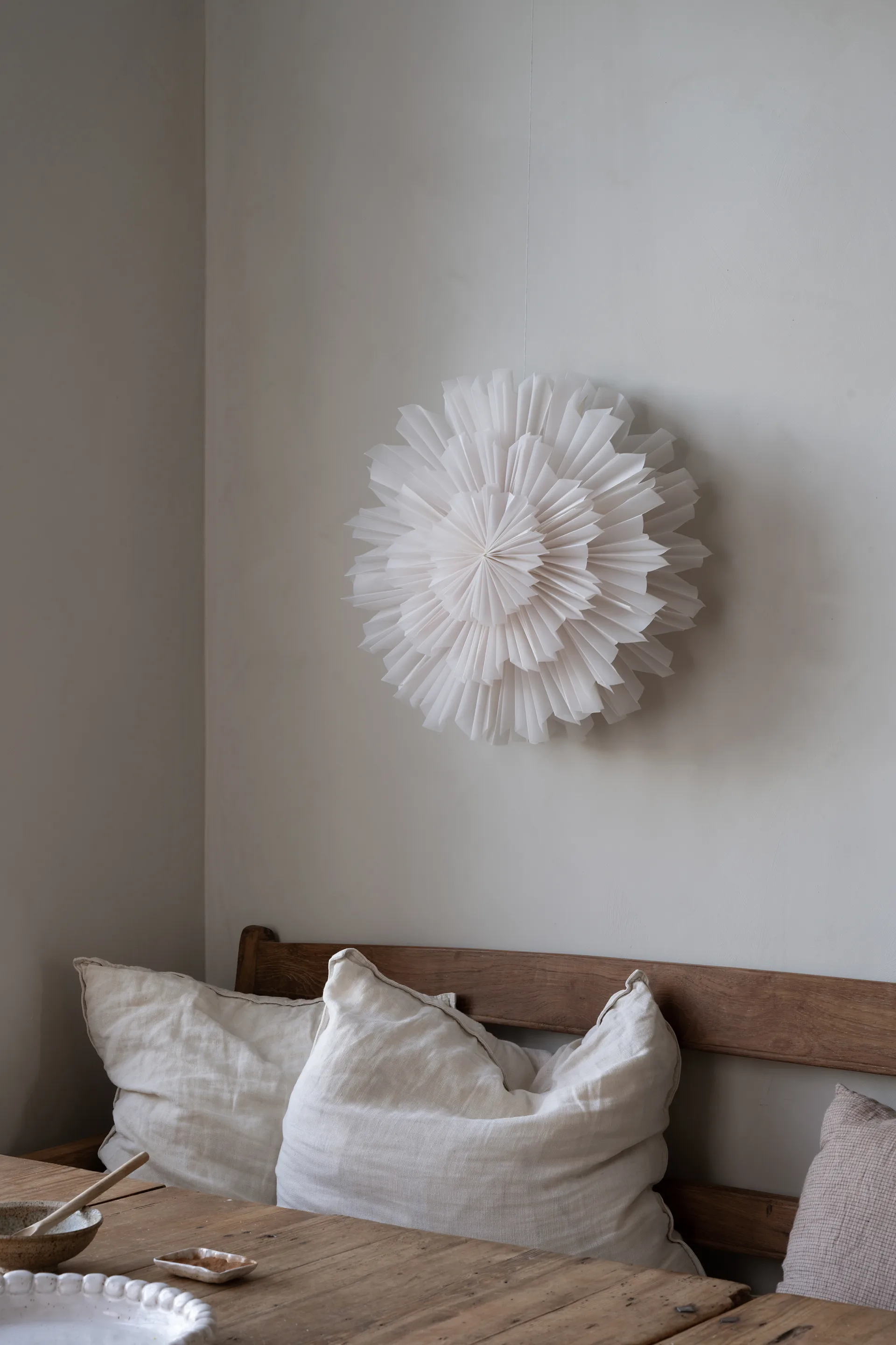 Snöblomma Advent stjerne, Ø44 cm Watt & Veke