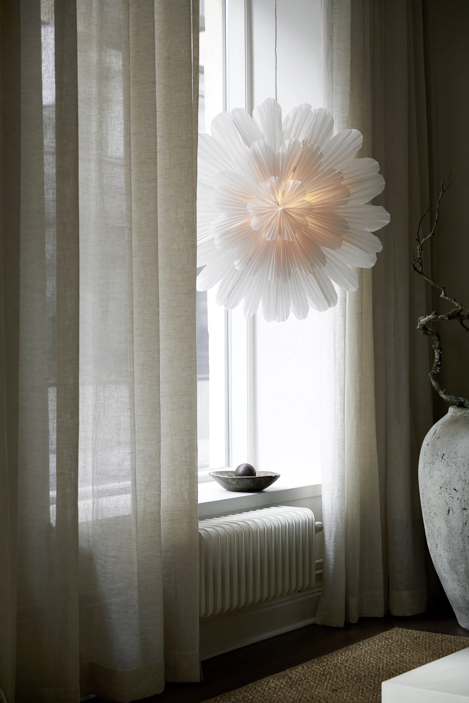 Snöblomma Advent stjerne, Ø80 cm Watt & Veke