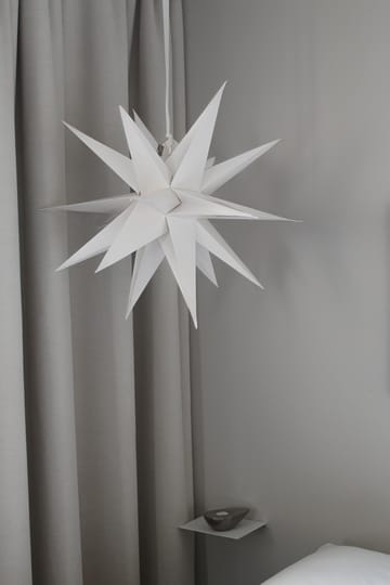 Sputnik julestjerne Ø60 cm - hvid - Watt & Veke