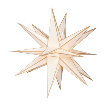 Sputnik julestjerne Ø60 cm - Hvid/Guld - Watt & Veke