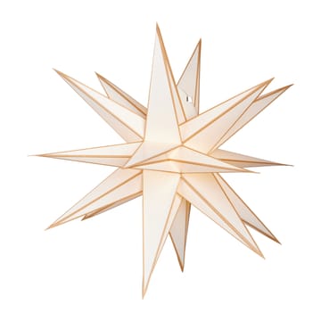 Sputnik julestjerne Ø60 cm - Hvid/Guld - Watt & Veke