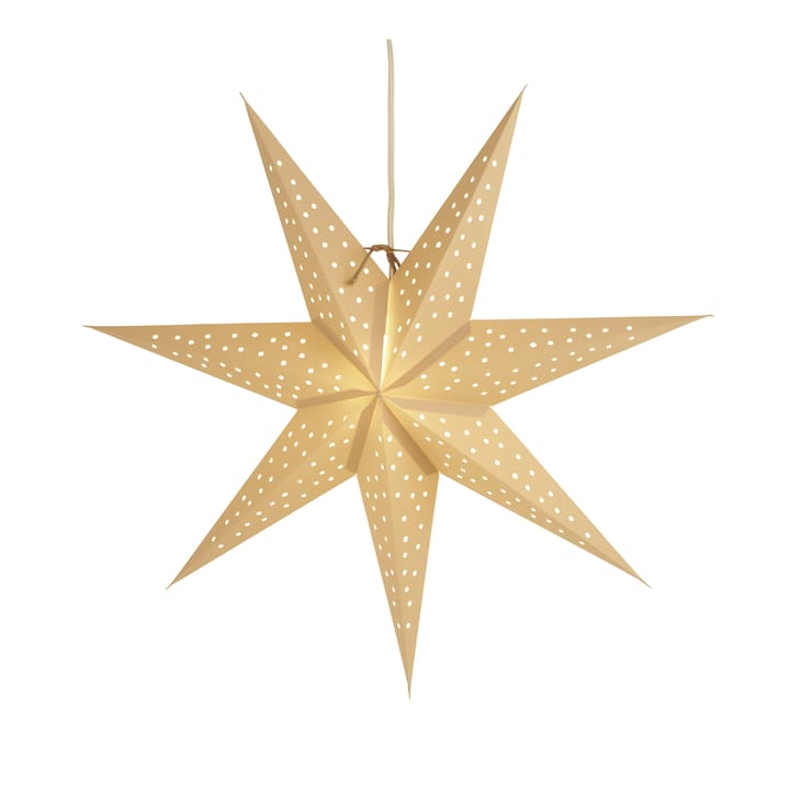 Stella adventsstjerne beige, Ø60 cm Watt & Veke
