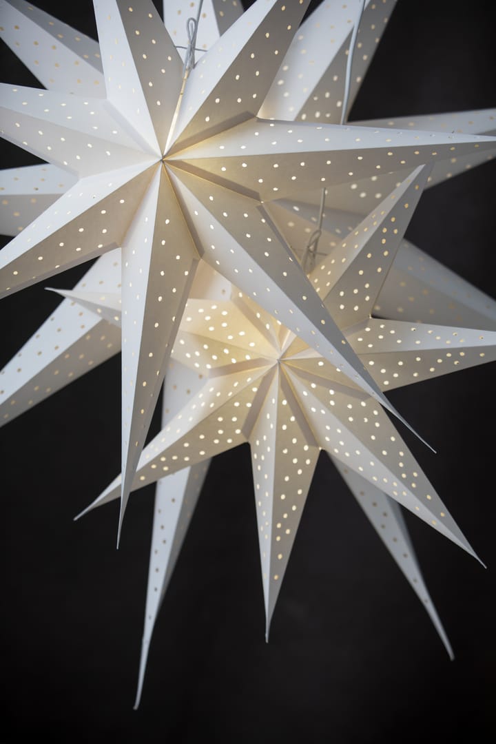 Stella julestjerne hvid - 60 cm - Watt & Veke