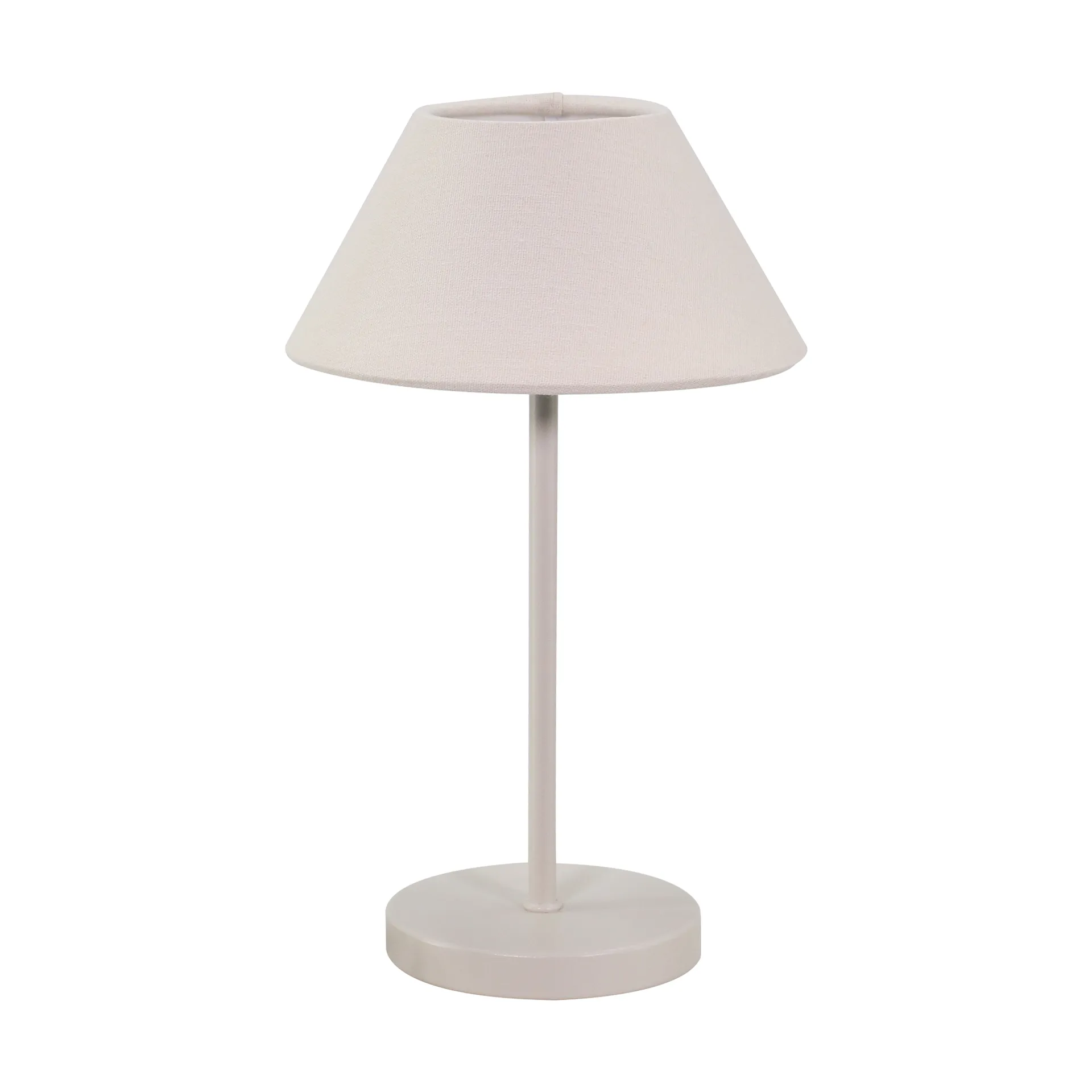 Teya bordlampe portable, Offwhite, Ø15x26 cm Watt & Veke