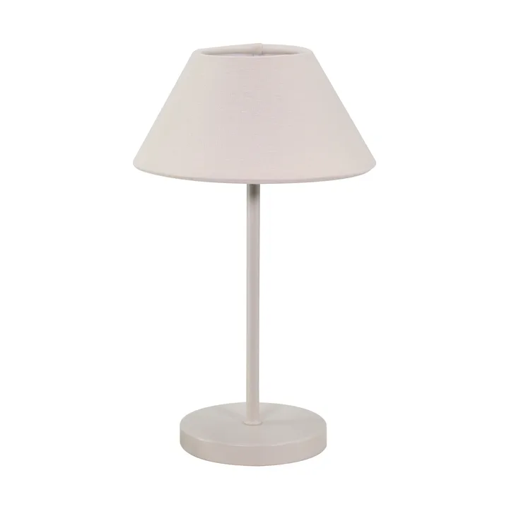 Teya bordlampe portable - Offwhite, Ø15x26 cm - Watt & Veke