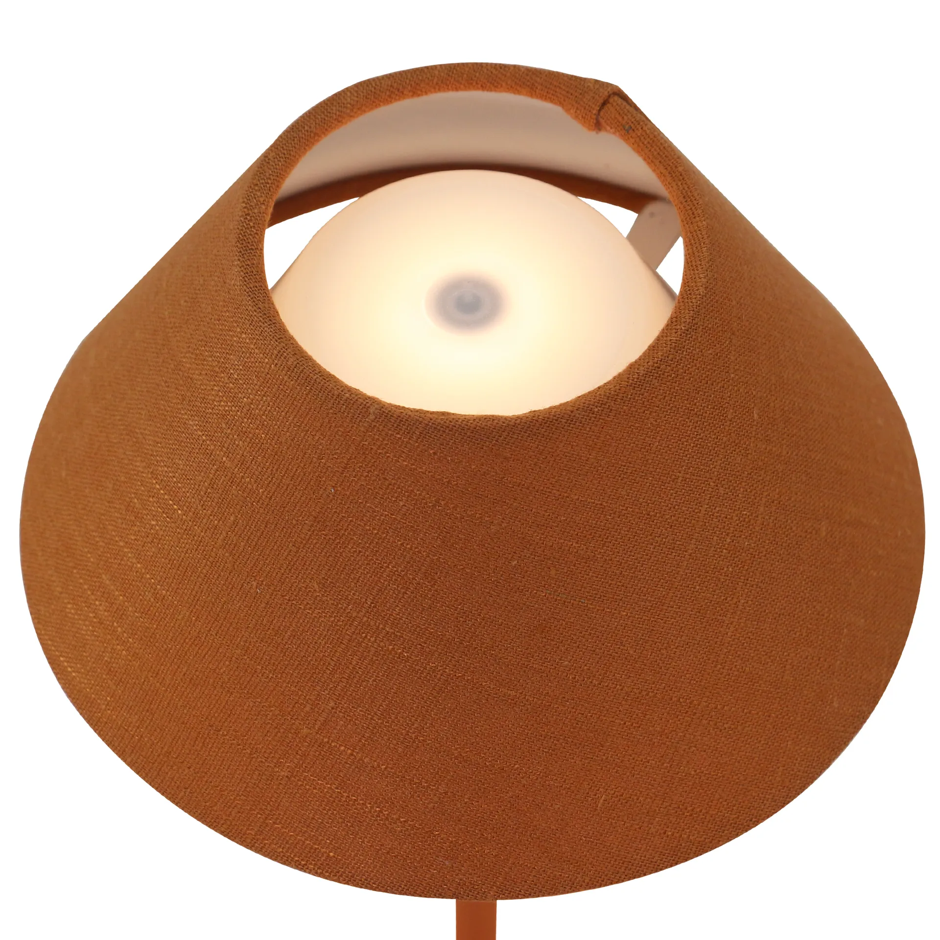 Teya bordlampe portable, Terracotta, Ø15×26 cm Watt & Veke
