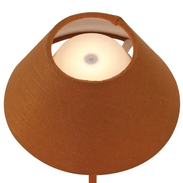 Teya bordlampe portable - Terracotta, Ø15×26 cm - Watt & Veke
