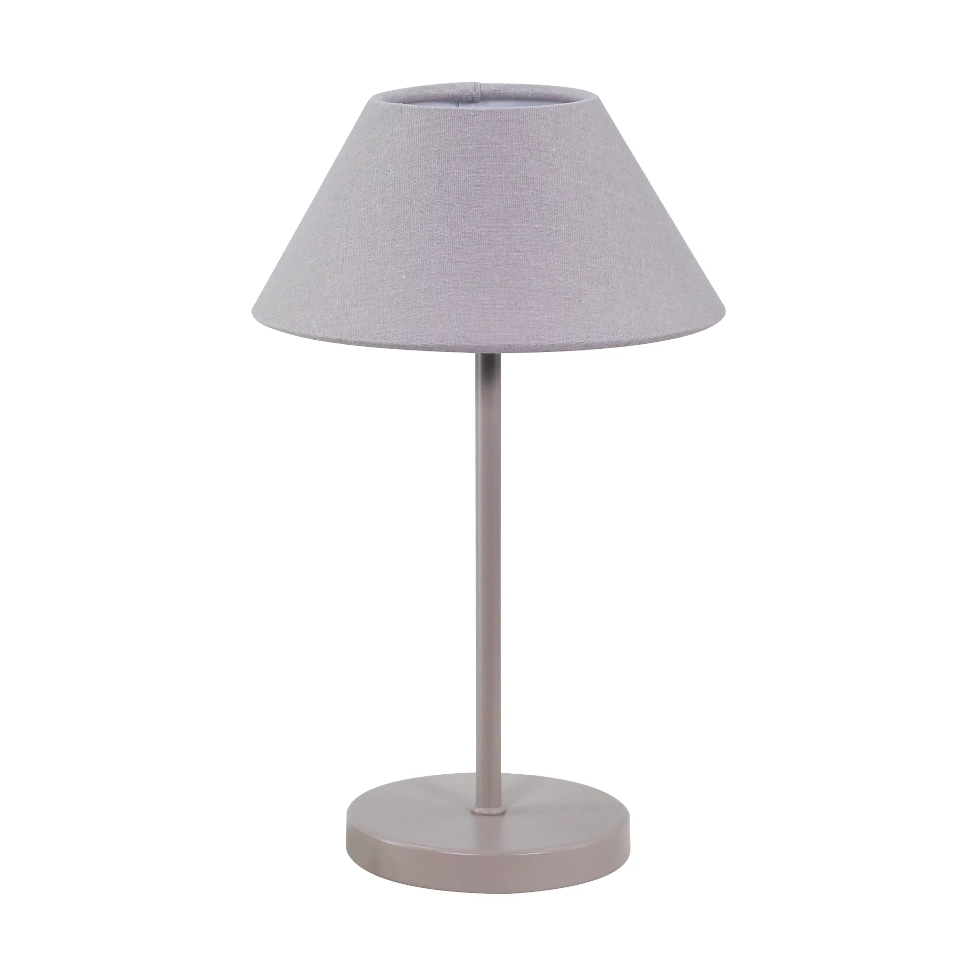 Teya bordlampe portable, Warm grey, Ø15x26 cm Watt & Veke