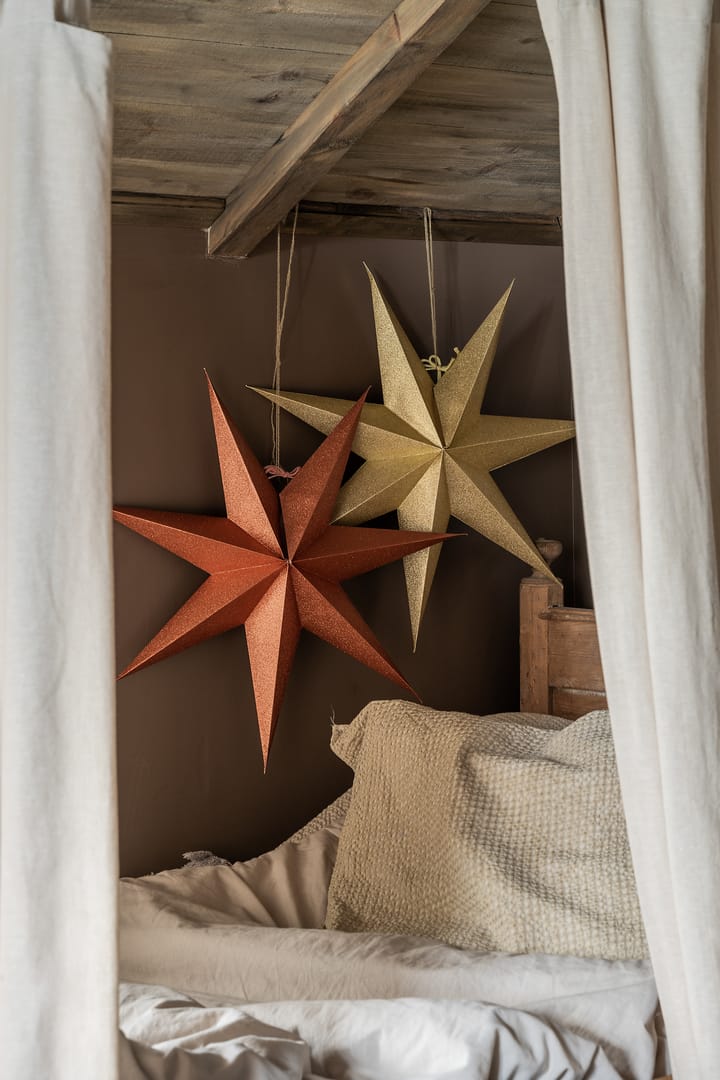 Tilly adventsstjerne Ø60 cm, Guld Watt & Veke