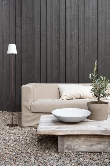 Tyra floor bærbar gulvlampe Ø14 cm - Coffee - Watt & Veke