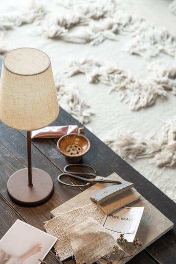 Tyra table bærbar bordlampe Ø14 cm - Coffee - Watt & Veke