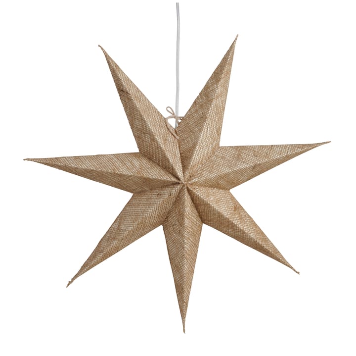 Vera adventsstjerne Ø60 cm - Jute - Watt & Veke