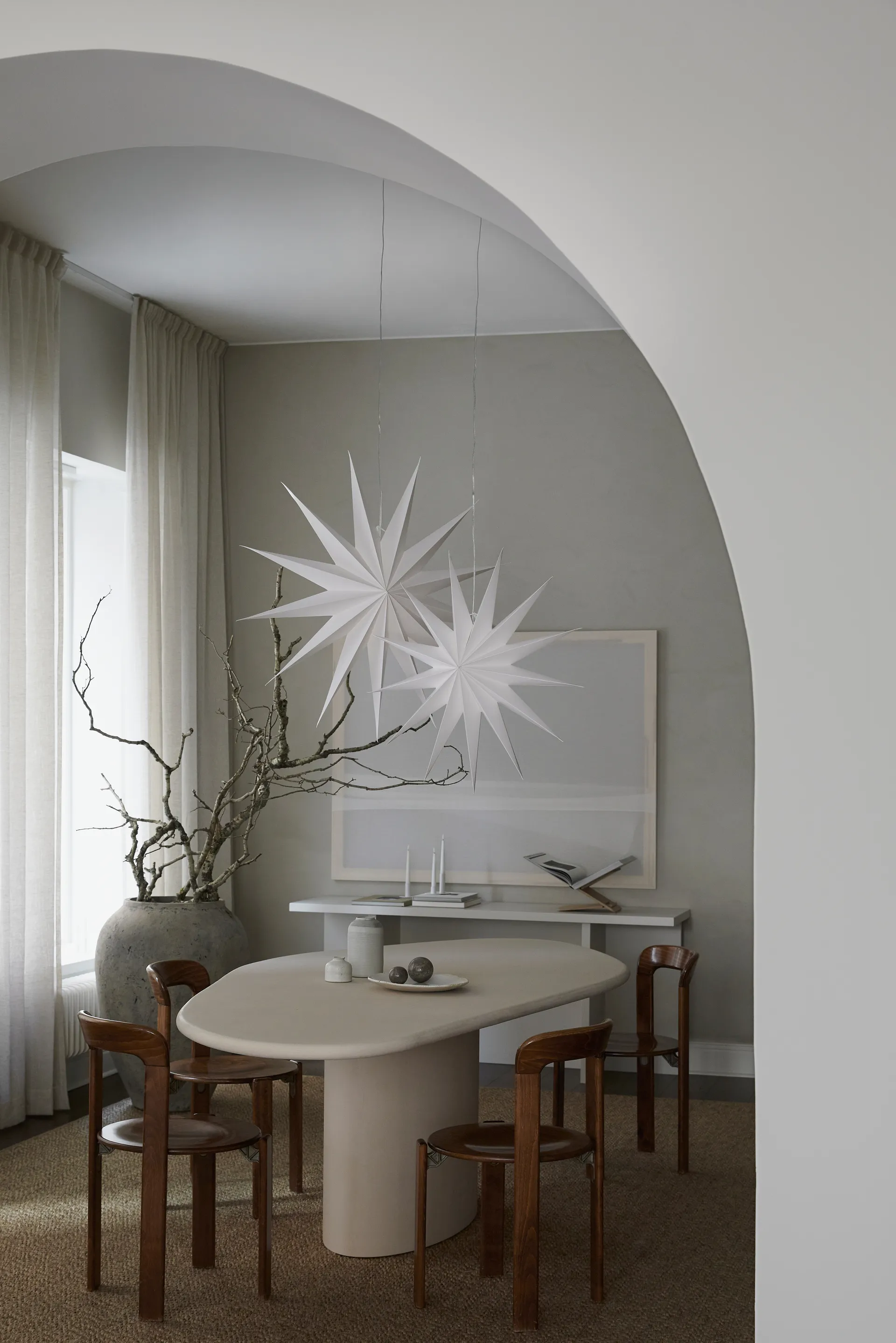 Vivi adventsstjerne Ø80 cm, White Watt & Veke