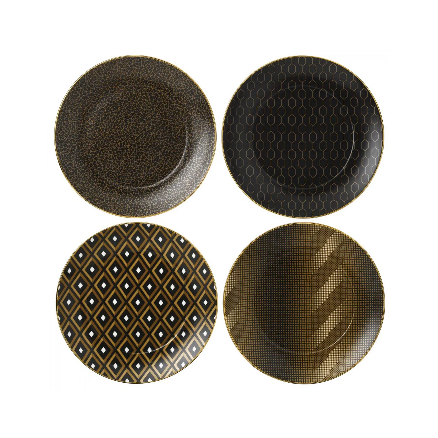 Arris asiet 4-pak, Accent Wedgwood