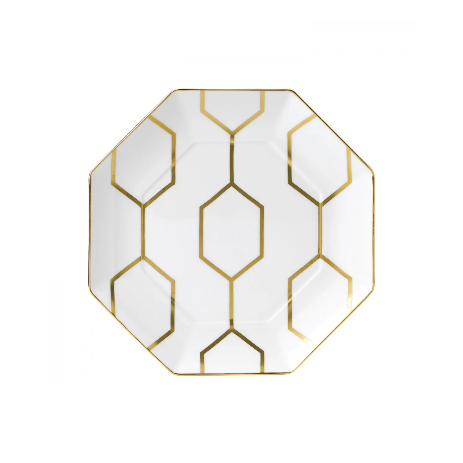 Arris tallerken Ø 23 cm, hvid Wedgwood