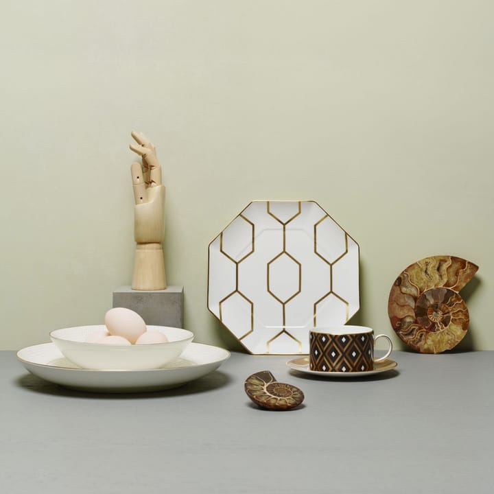 Arris tallerken Ø 23 cm, hvid Wedgwood