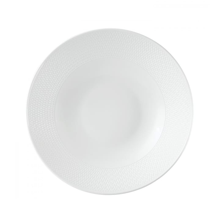 Gio dyb tallerken Ø23,1 cm - hvid - Wedgwood