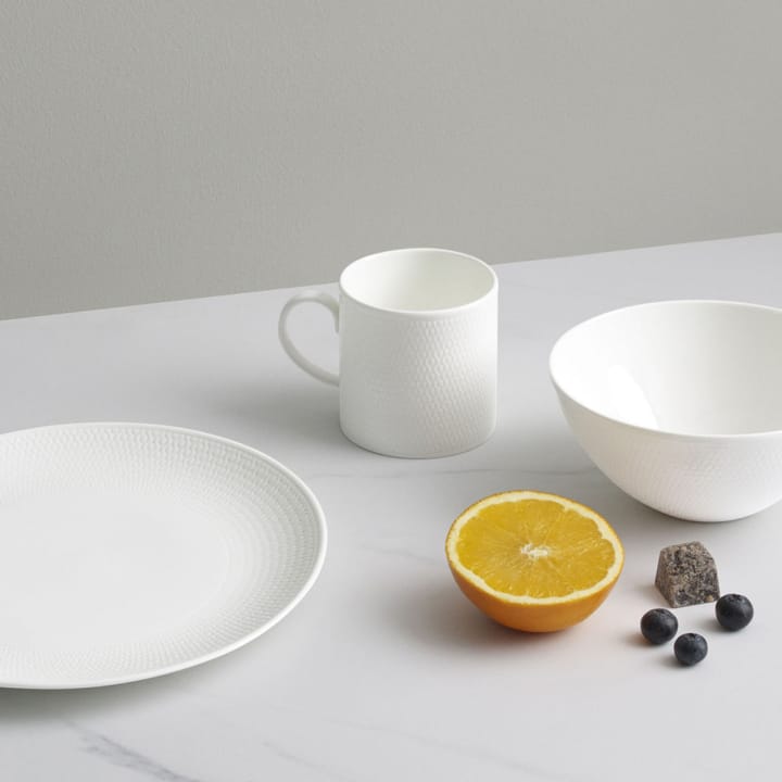 Gio krus 30 cl, hvid Wedgwood