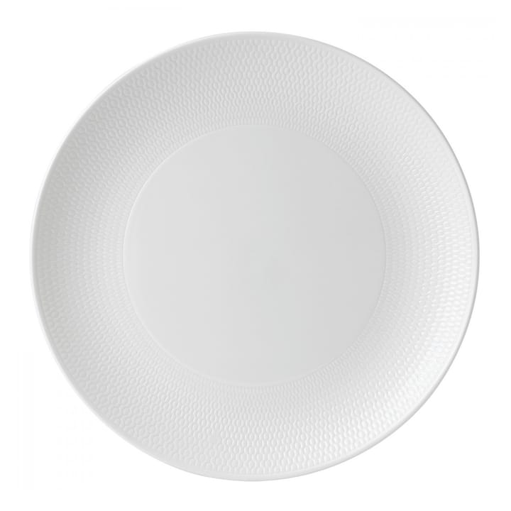 Gio tallerken hvid - Ø 28 cm - Wedgwood