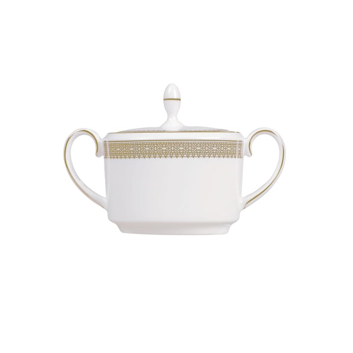 Vera Wang Lace Gold sukkerskål - Hvid - Wedgwood