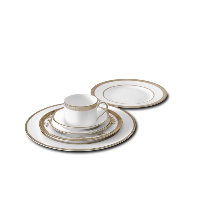Vera Wang Lace Gold tallerken, Ø15 cm Wedgwood