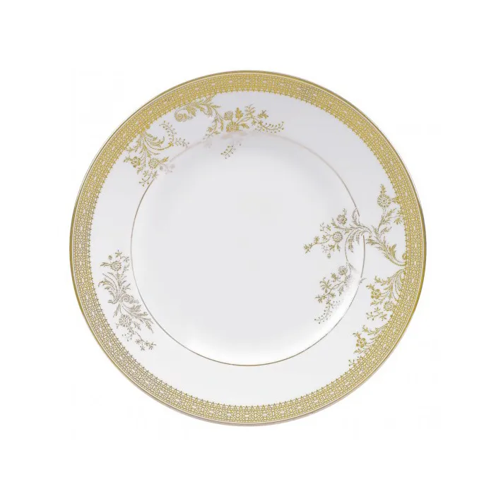 Vera Wang Lace Gold tallerken, Ø 20 cm Wedgwood
