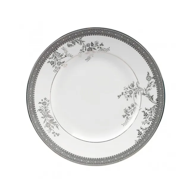 Vera Wang Lace Platinum tallerken, Ø 20 cm Wedgwood