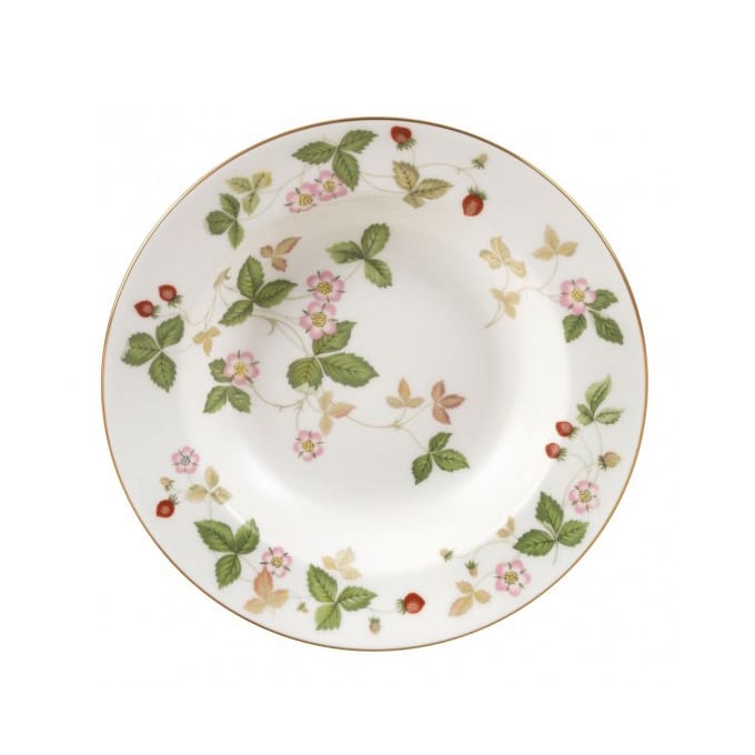 Wild Strawberry suppetallerken - Ø 20 cm - Wedgwood