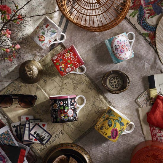 Wonderlust krus lille, rococo flowers Wedgwood