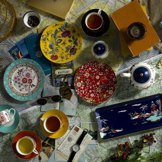 Wonderlust tallerken pakke med 4 styk, Ø 20 cm Wedgwood