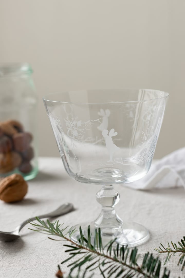 Alv dessertskål glas, Klar Wik & Walsøe