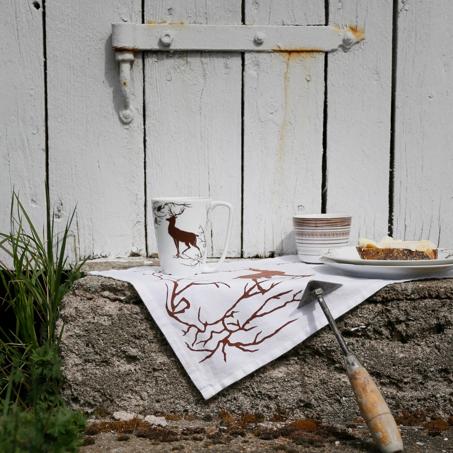 Alveskog dækkeserviet 33x47 cm, Hvid Wik & Walsøe