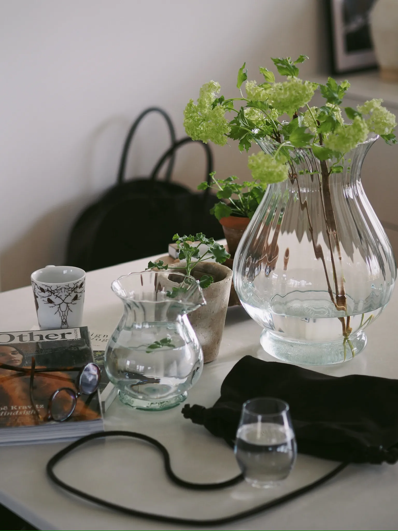 Falla recycled vase 17,5 cm, Klar Wik & Walsøe