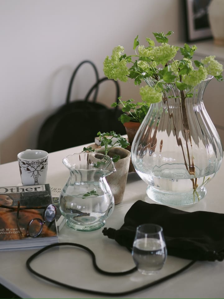 Falla recycled vase 17,5 cm, Klar Wik & Walsøe