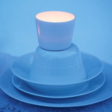 Hvidt træ dyb tallerken - 21 cm - Wik & Walsøe