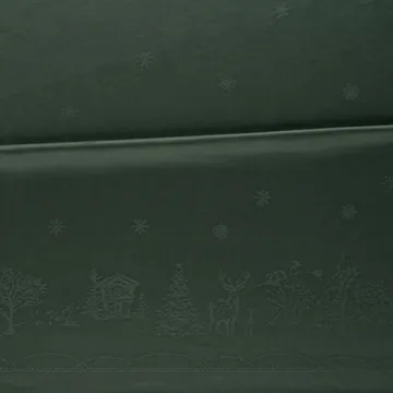 Julemorgen dug - Grøn, 140x240 cm - Wik & Walsøe
